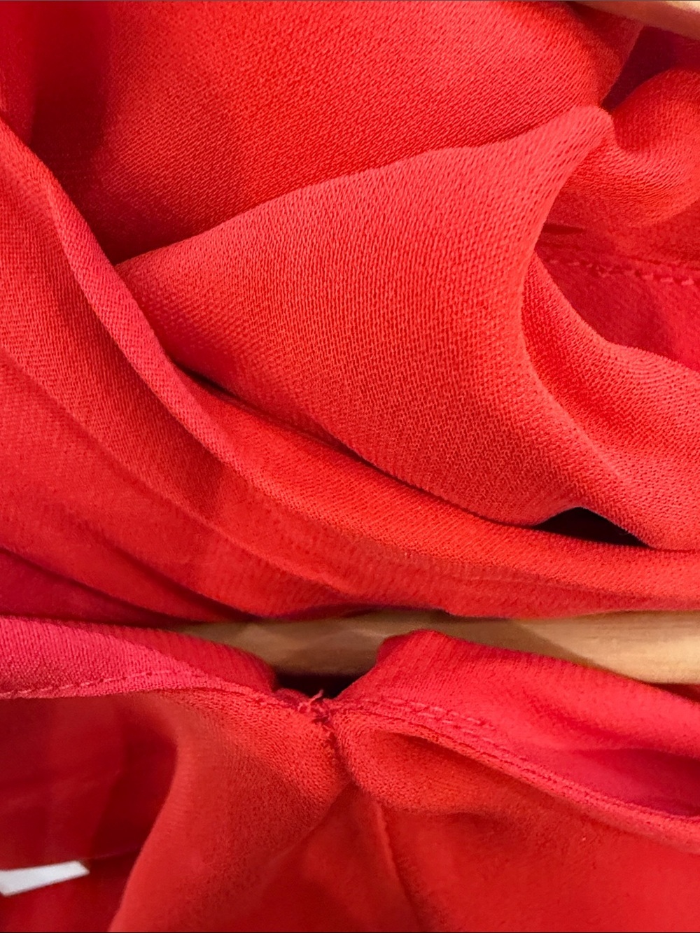 NWT Alice + Olivia Sleek Sleeveless Red High-Neck Dress - Picture 7 of 10